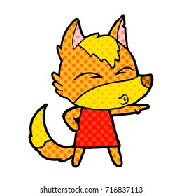 fox cartoon character