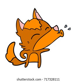 fox cartoon character