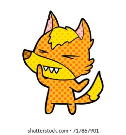personagem de desenho animado fox