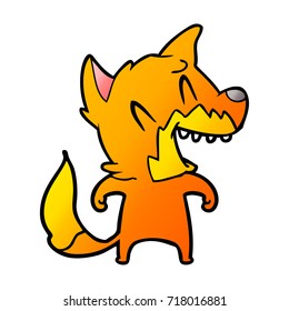 fox cartoon character