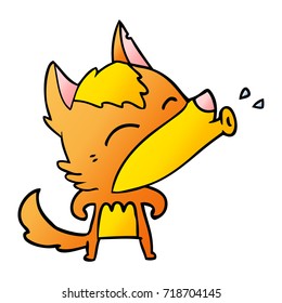 fox cartoon character