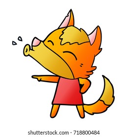 fox cartoon character