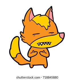 Fox-Cartoon-Charakter
