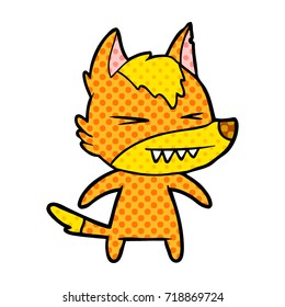 fox cartoon character