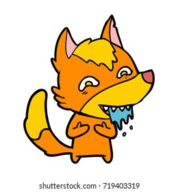 personaje de la caricatura de zorro