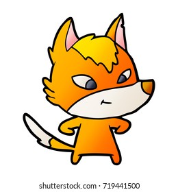 fox cartoon character