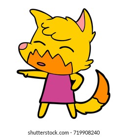 fox cartoon character