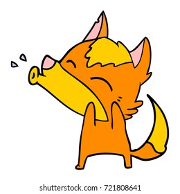 fox cartoon character