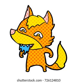 Fox-Cartoon-Charakter