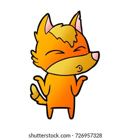 fox cartoon character