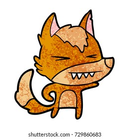 Fox-Cartoon-Charakter