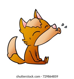 fox cartoon character