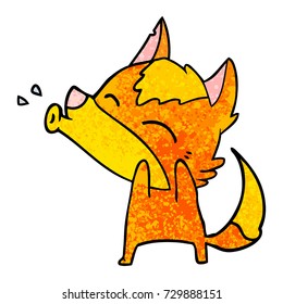 fox cartoon character