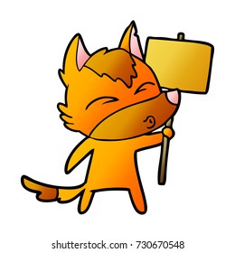 fox cartoon character