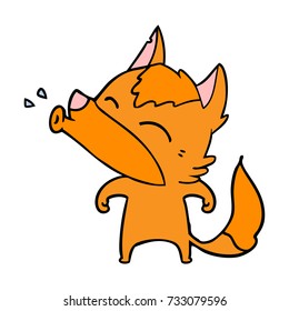 fox cartoon character