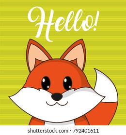 Fox cartoon design