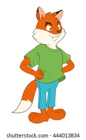 fox cartoon icon