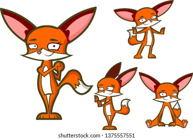 Fox Cat Character