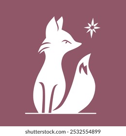 Fox concept sees Stars,logo design 