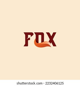 Fox Creative Logo Vector. Fox icon. Fox Vector Illustration