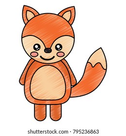 fox cute animal icon image 