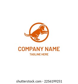 Fox Den logo design icon. Fox Den logo design inspiration. Fox animal logo design template. Animal symbol logotype. Fox symbol silhouette.