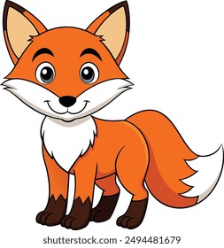 fox diseño Vector silueta ilustración arte
