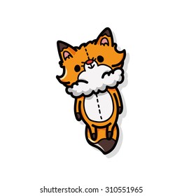 fox doll doodle