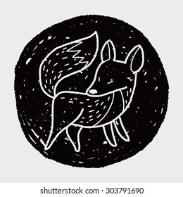 fox doodle