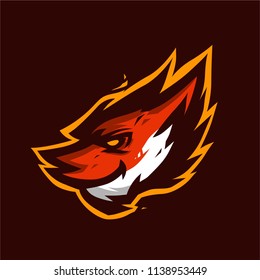 Fox esport logo template