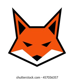 Fox Face Logo Vector Icon