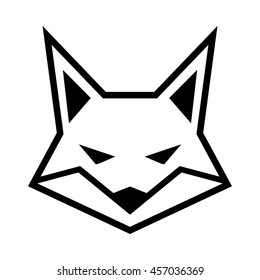 Fox Face Logo Vector Icon