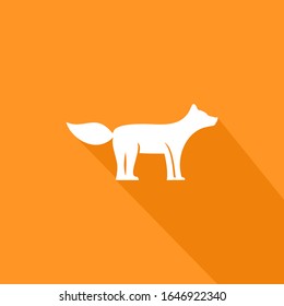 The fox facing forward - Icon Illustration