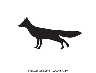 Fox forest animal  symbol icon illustration