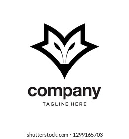 Fox Head Face Animal Logo Design Inspiration