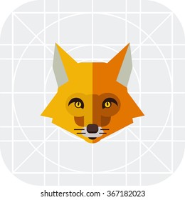 Fox head icon