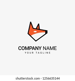 Fox Head Logo can be use for general company