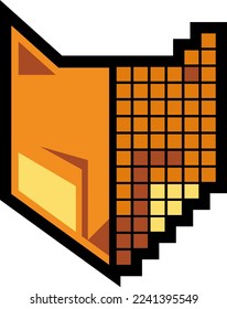 Fuchskopf-Logo-Symbol-Design, Vektorgrafik