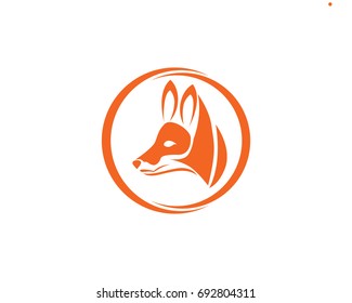 Fox head logo and symbols 