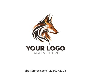Fox Head Logo Vector for Bold Branding
