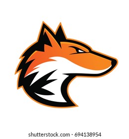 Fox Head Mascot