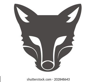 Fox Head Silhouette