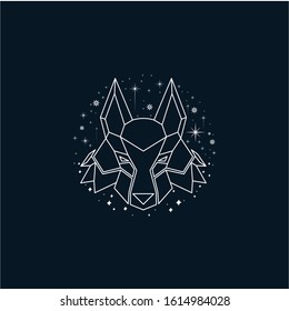 FOX head Studio Logo Vector 