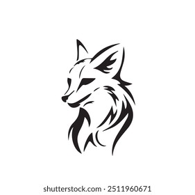 Fox Head Vector Art, Icons, and Graphics. Premium Vector | Fox head Vector illustration Fox Vintage Logo. A minimalistic abstract fox head logo in simple Vector .