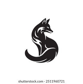 Fox Head Vetor Art, ícones e gráficos. Vetor Premium | Fox cabeça Ilustração vetorial Fox Vintage Logo. Um logotipo abstrato minimalista da cabeça de raposa em vetor simples .