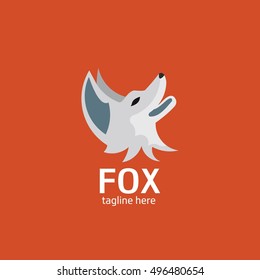 Fox head Vector Illustration. Illustration of fox head cartoon style