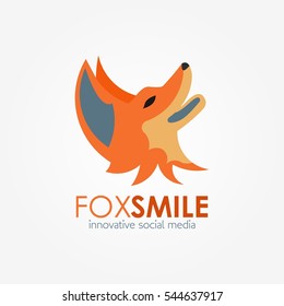 Fox head Vector Illustration. Illustration of fox head cartoon style