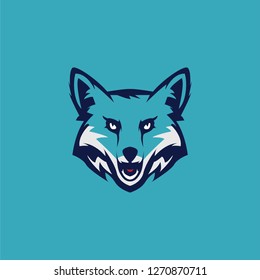 Fox head vector-02