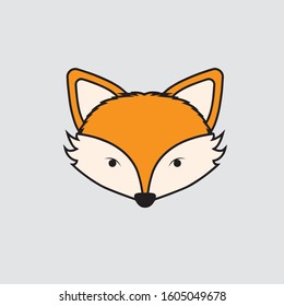 Fox Head Vectror Illustration Fox Head Stock Vector (Royalty Free ...