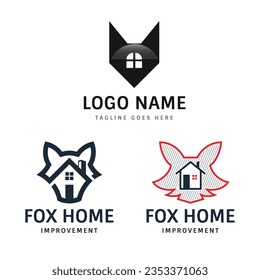 
Fox Home Real Estate Logo for mortgage industry.